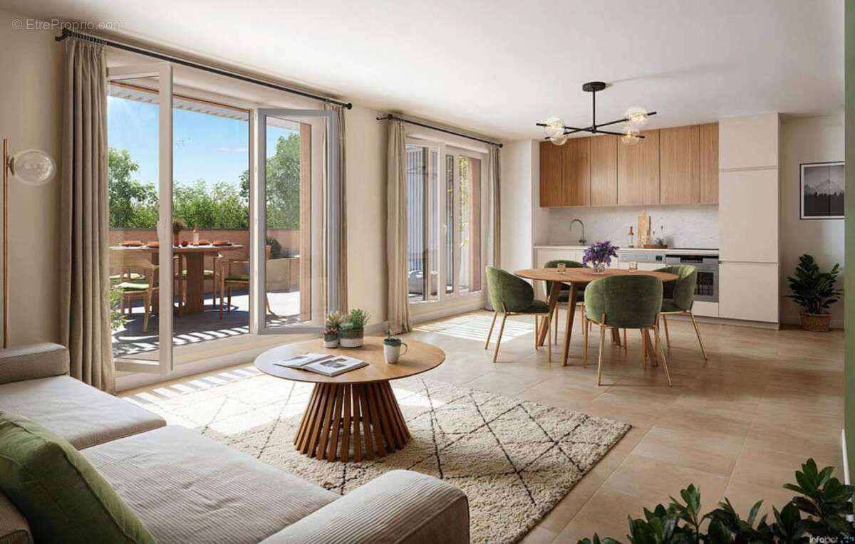 SUPERBE Appartement neuf T3 avec grand balcon – Centre-ville de Saint-Sulpice - photo 2