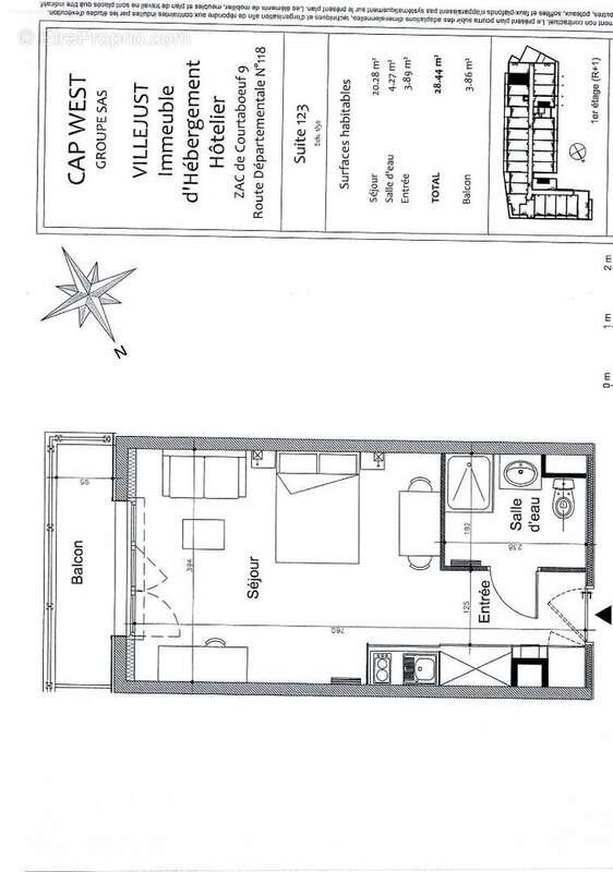 Appartement à VILLEJUST