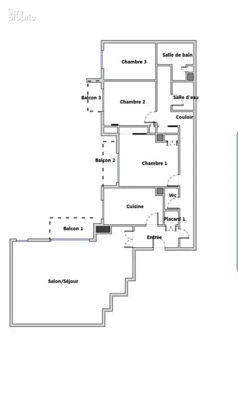Appartement - photo 13