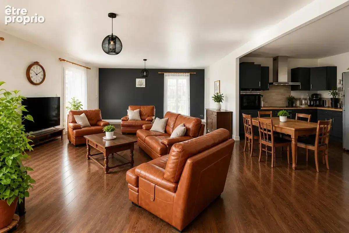 Belle maison familiale avec 4 chambres, grand garage et jardin arboré - photo 5