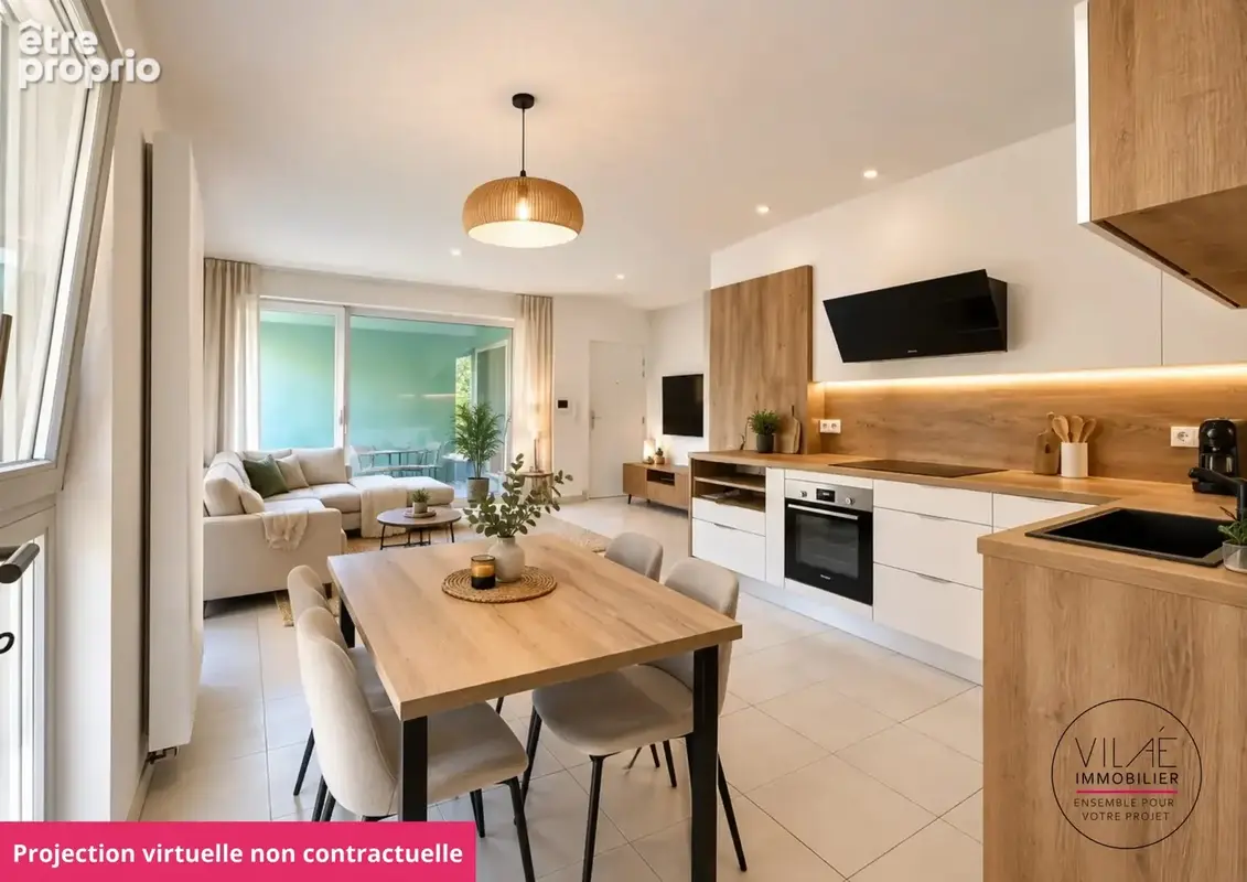 Appartement 2 pièces 45 m² à vendre à Illkirch-Graffenstaden (67400) - photo 1