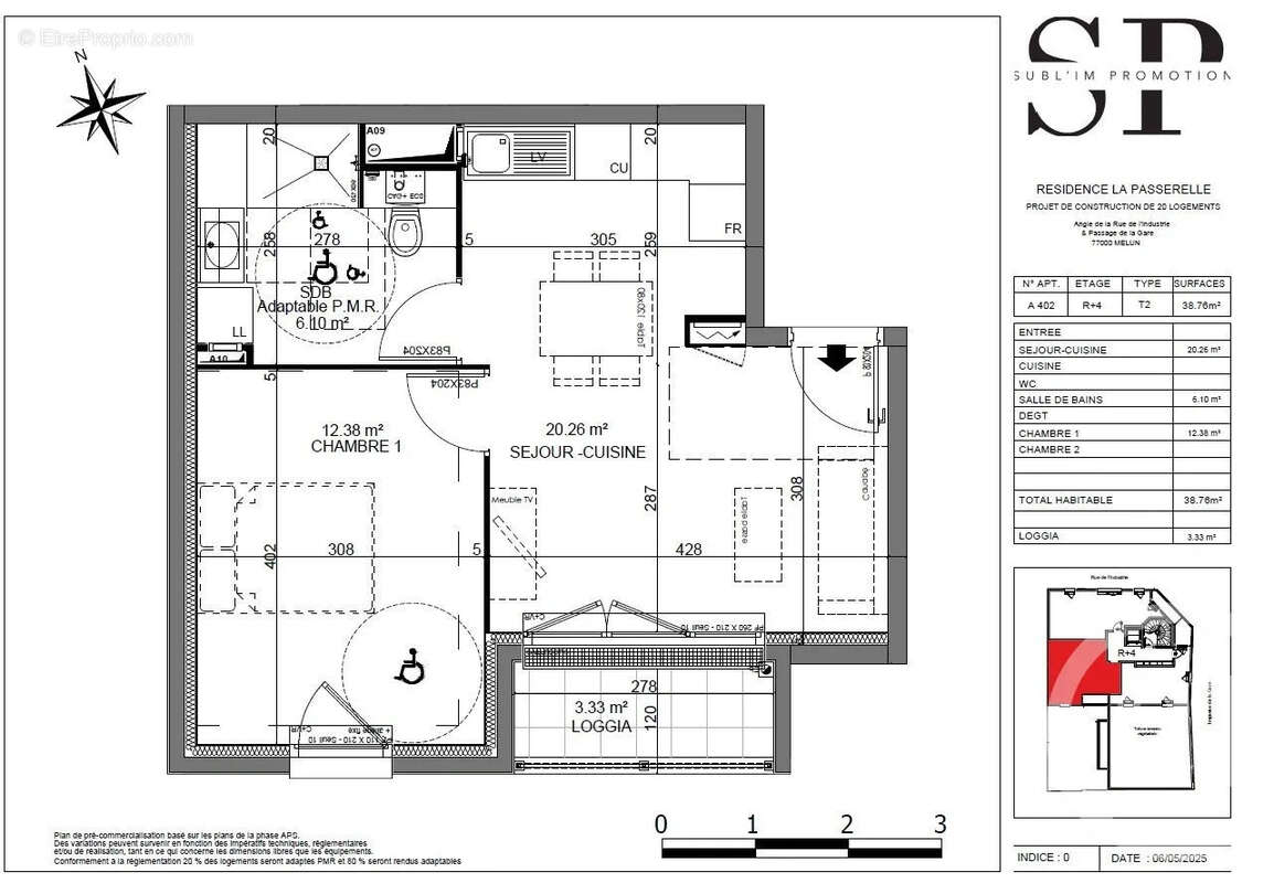 Appartement à MELUN
