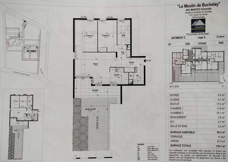 Appartement à BUCHELAY