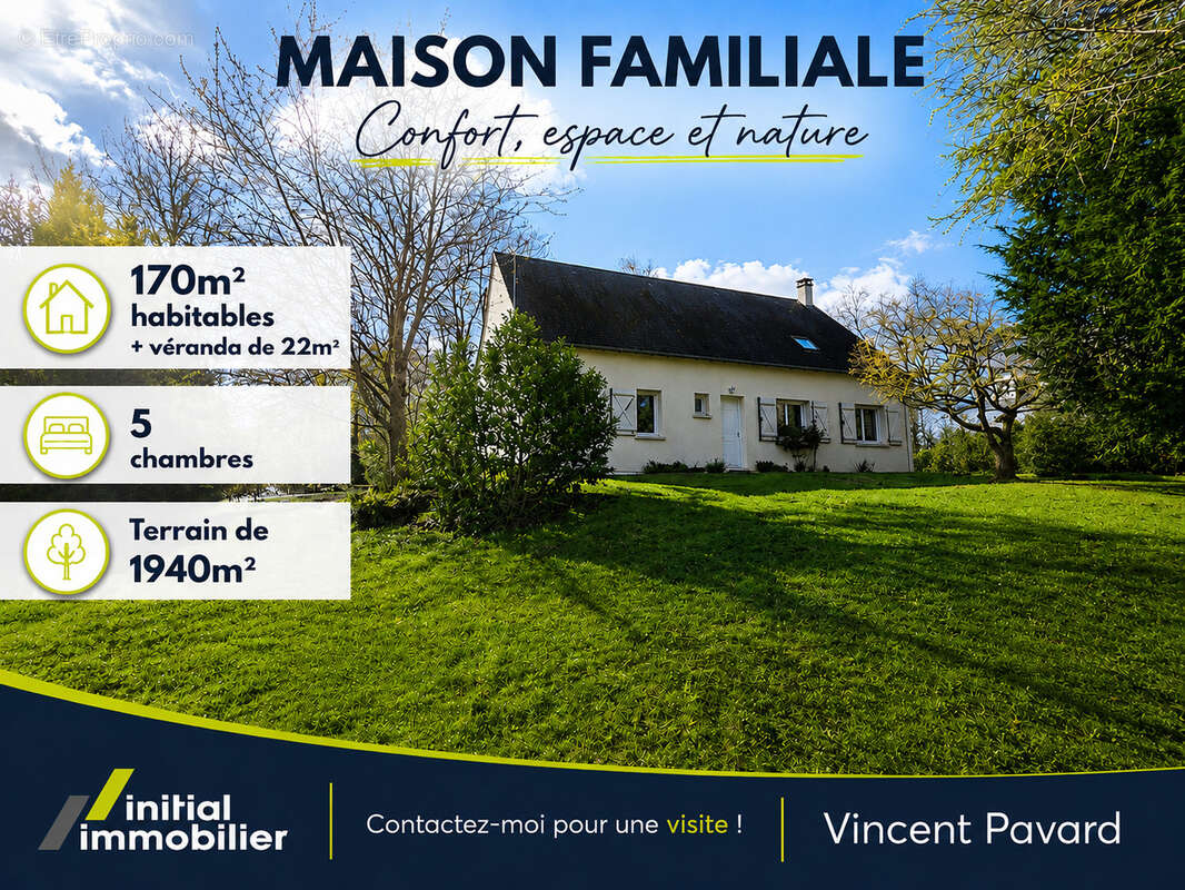 Maison à METTRAY
