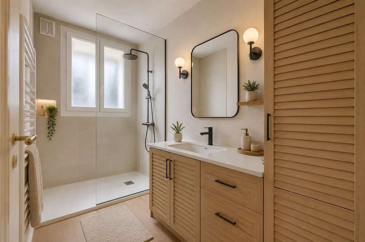 T4 traversant quartier PASTEUR, 75,83 m² / Loggia fermée / Balcon / Parking collectif - photo 14