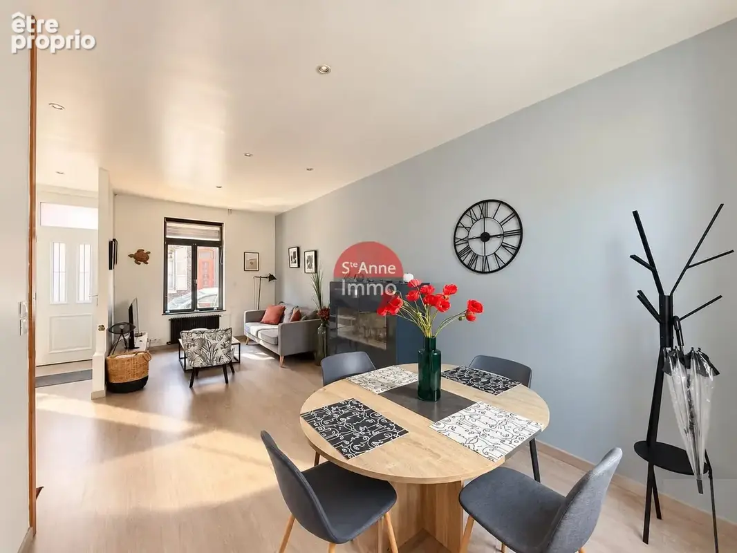 Amiens - henriville - saint honore - 82m2 - 3 chambres - cour - cave - photo 5