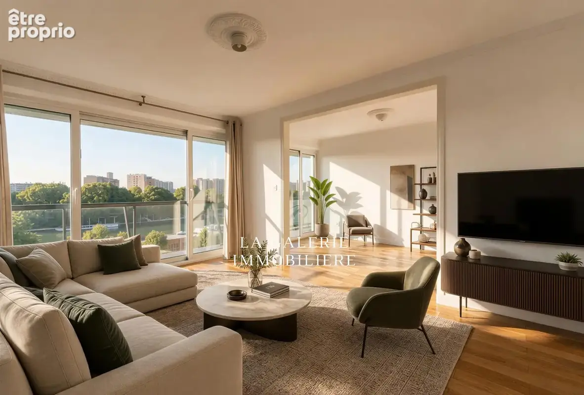 Appartement 4 pièces 98 m² à vendre à Asnieres-Sur-Seine (92600) - photo 2