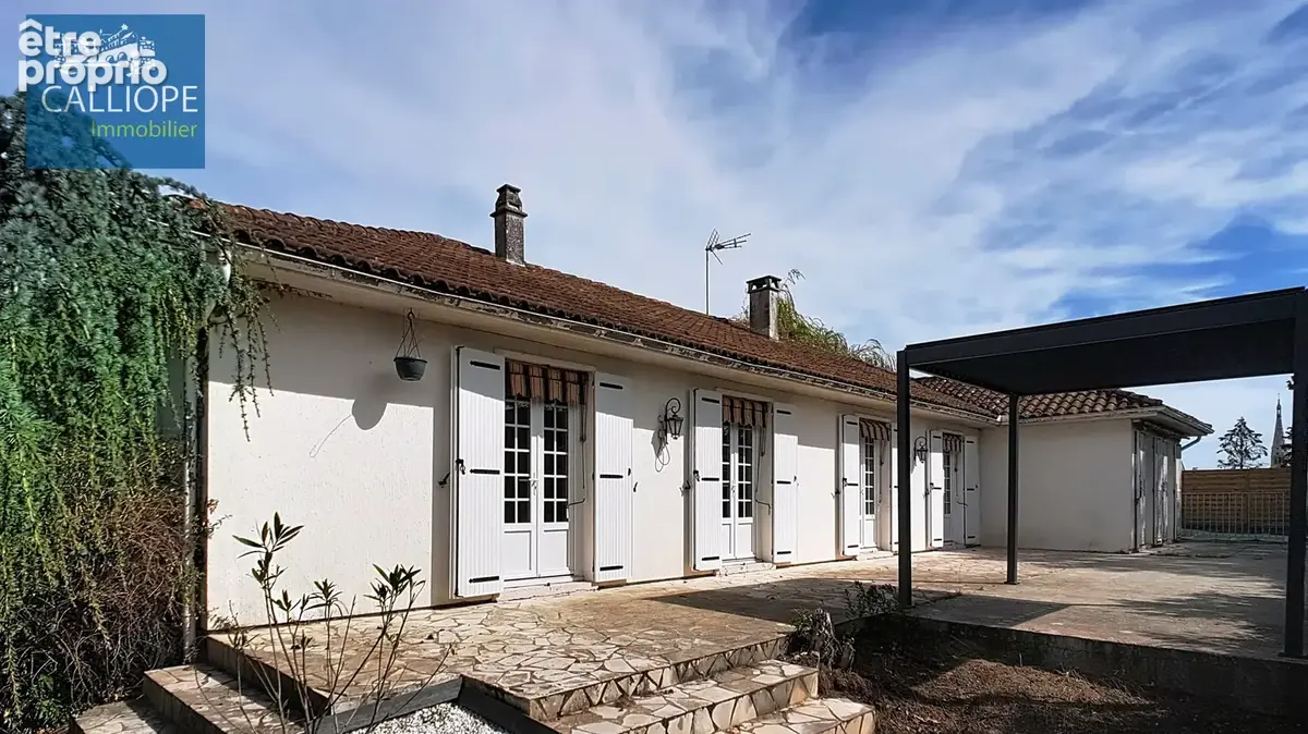 Grande maison familliale climatisée avec piscine dans le village de Soussans - photo 3