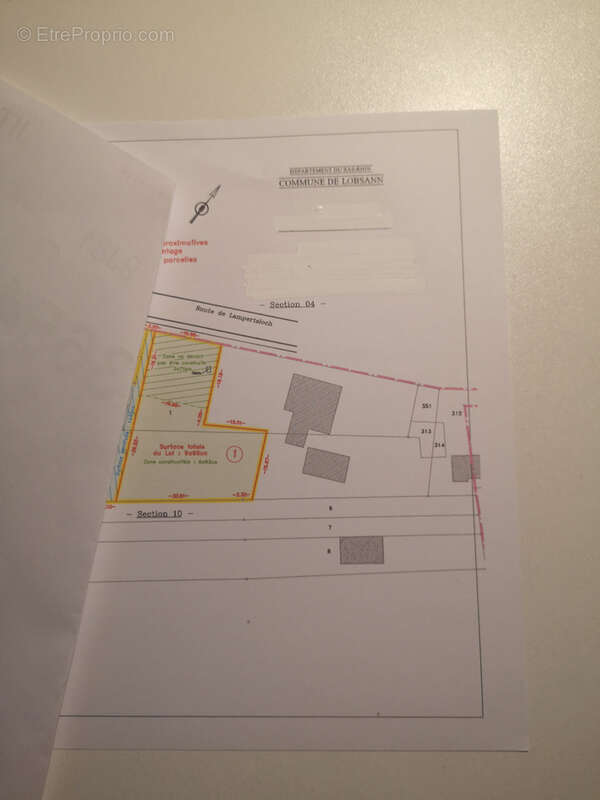 Terrain à LOBSANN