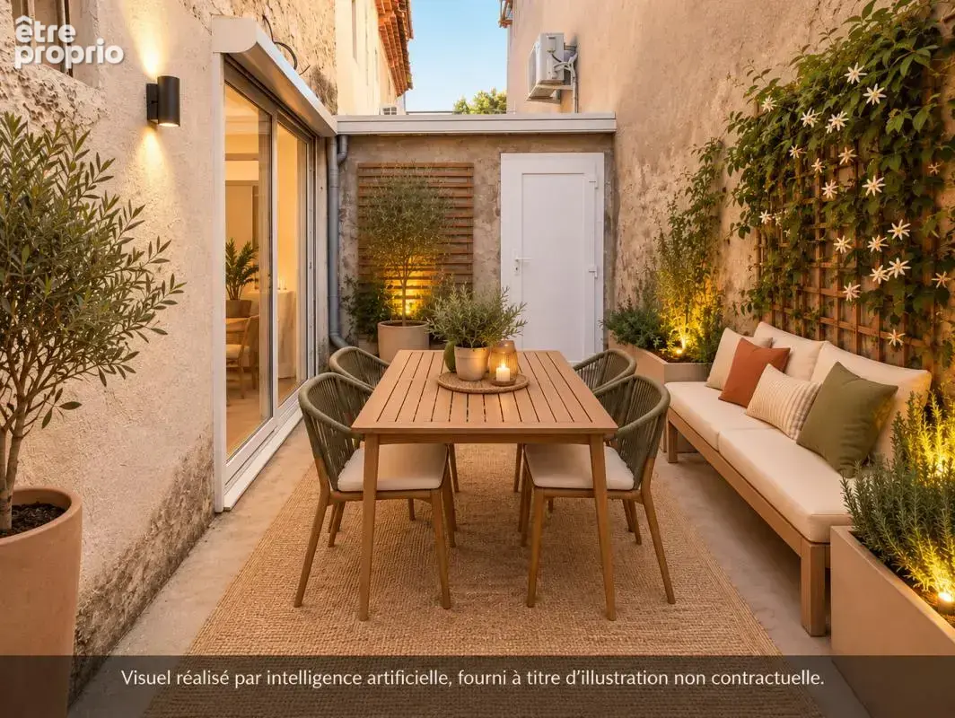 Maison de ville – 3 chambres – cour privative – garage - photo 3