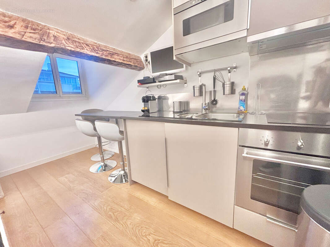 Cannes proche banane appartement de 13 m2 refait à neuf avec aperçu mer - photo 3