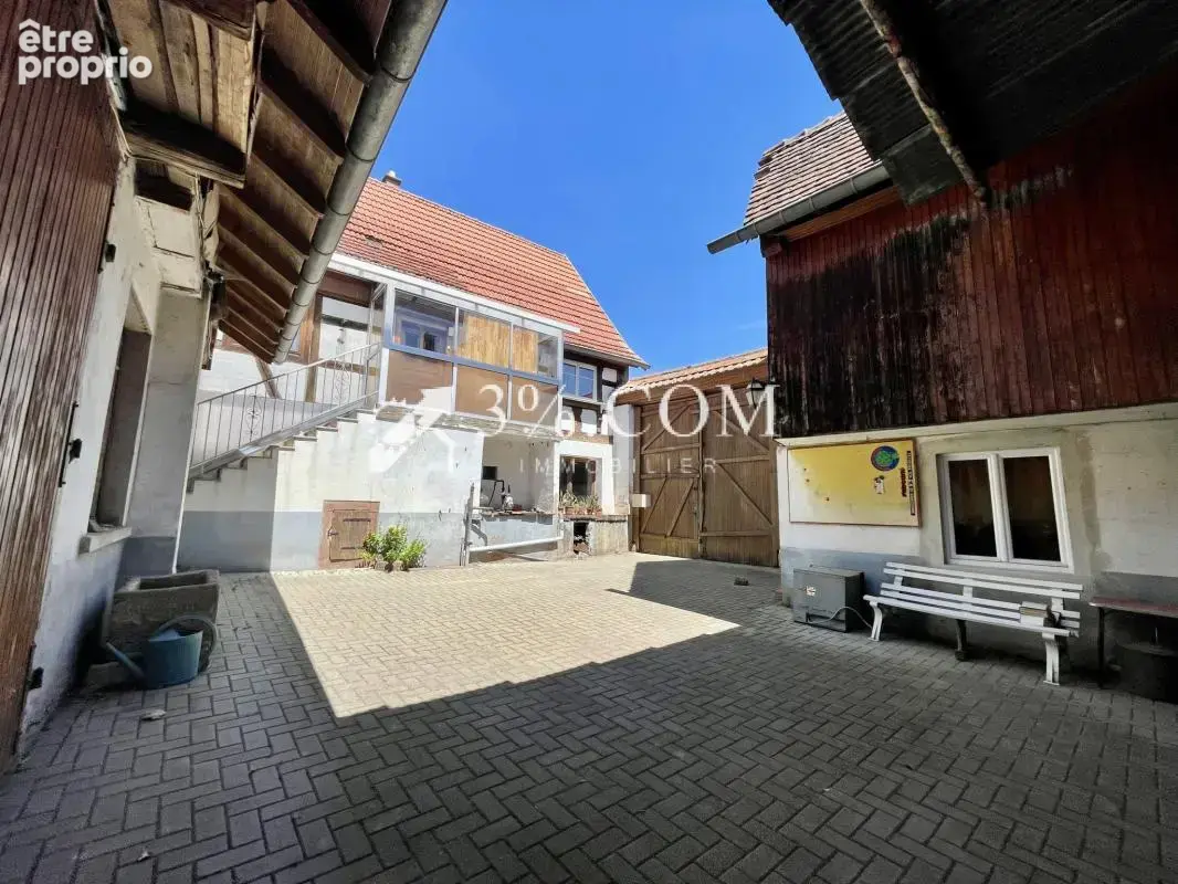 3%.COM Exclusivité BERBGIETEN, Corps de ferme, 96m2,dépendan - photo 21