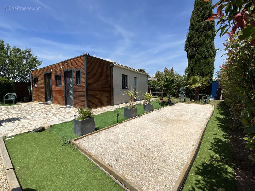 Marseillan - Maison plain pied avec jardin - photo 12