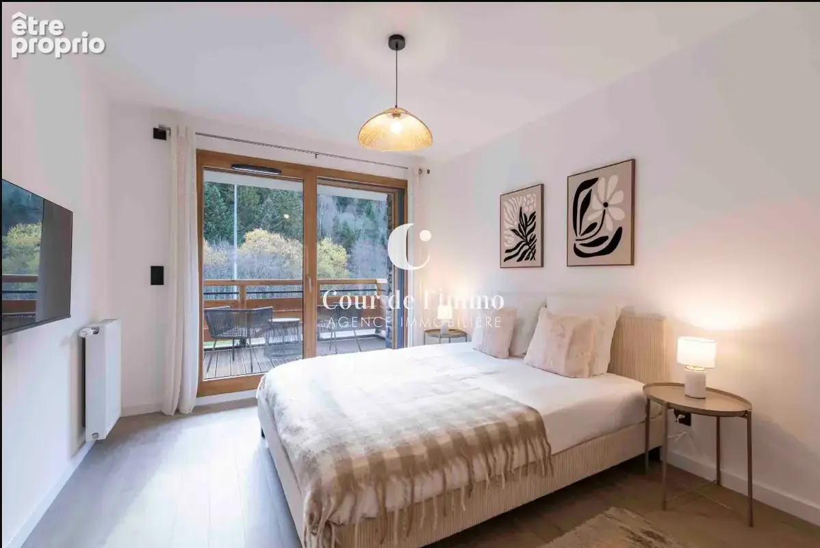 Les gets   appartement t4 meublé de 110 m2   2 suites parentales   2 balcons - photo 6