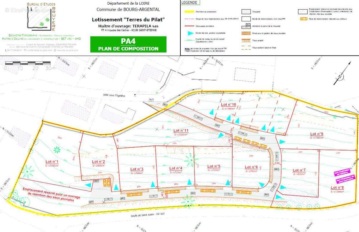 Bourg Argental 42220 parcelles de terrain constructible - photo 5