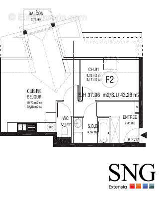 Appartement à LISIEUX