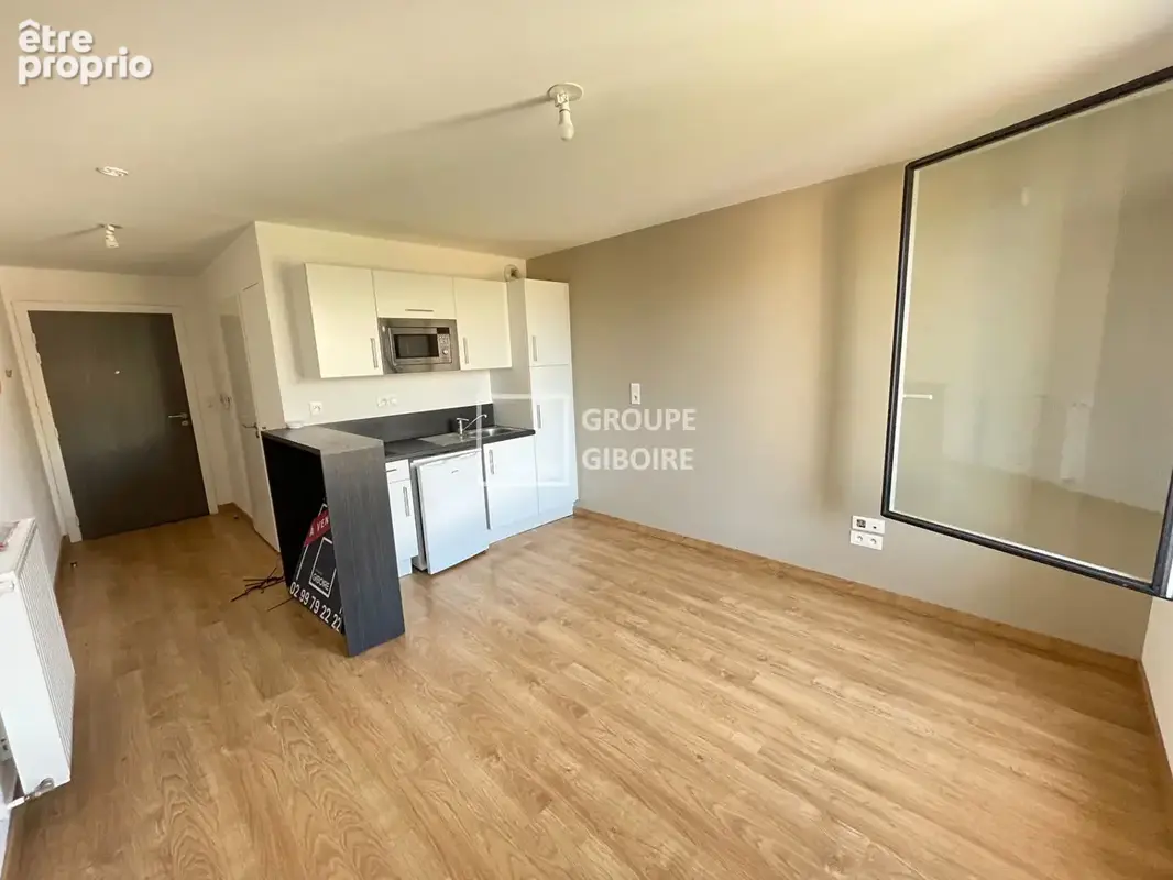 A vendre - agence giboire - appartement 1 pièce 21,99 m² - rennes - photo 2