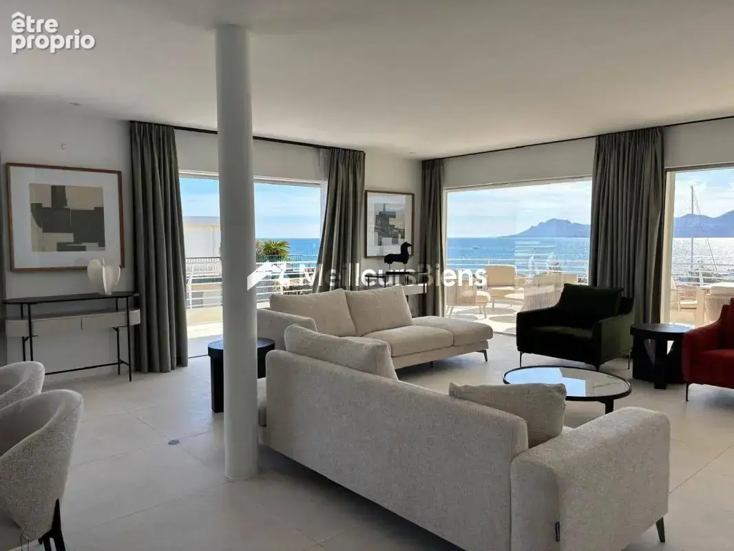 Cannes Croisette : , Rare, penthouse d'exception, terrasse et vue mer imprenable - photo 4