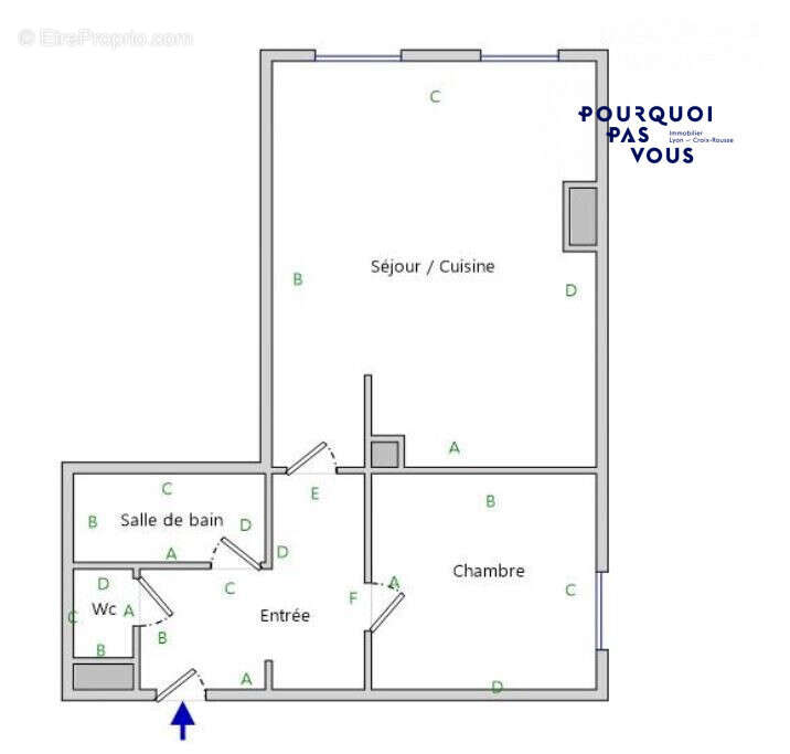 Appartement à LYON-1E