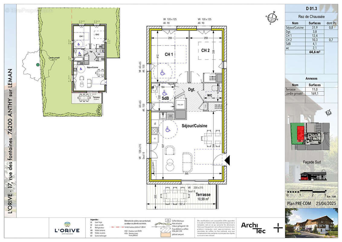 Appartement à ANTHY-SUR-LEMAN
