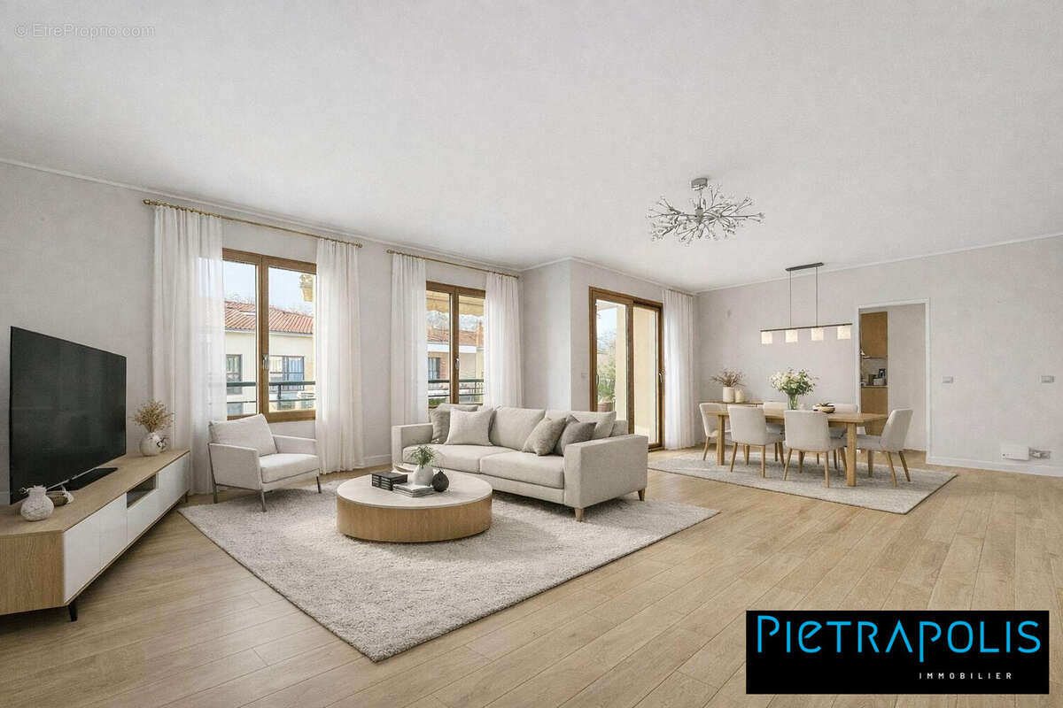 PROJECTION 3D - Appartement à CHARBONNIERES-LES-BAINS