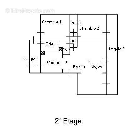 Appartement à LE BOUSCAT