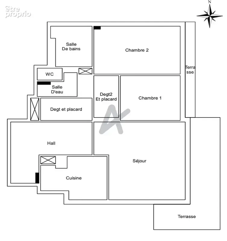 Cannes, montfleury - appartement 3 pieces à renover - photo 8