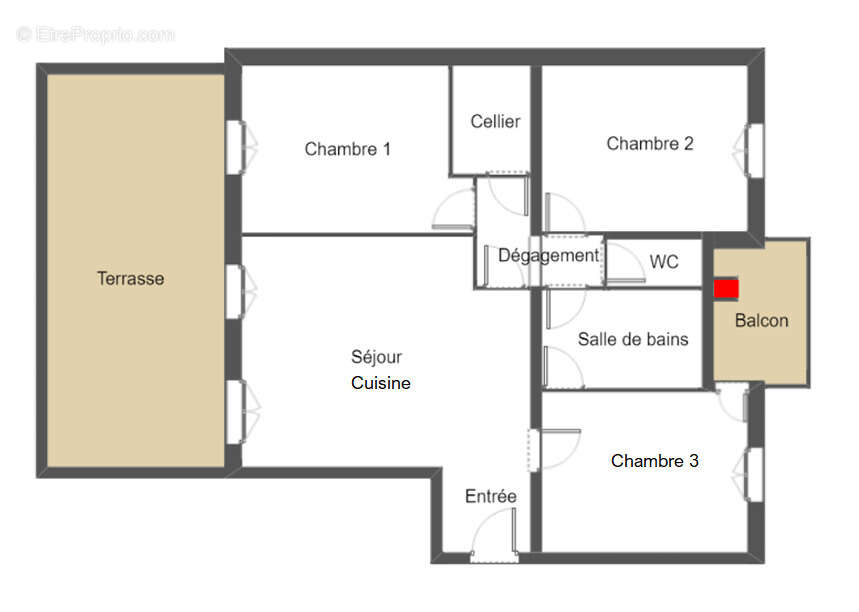 Appartement à BIGUGLIA