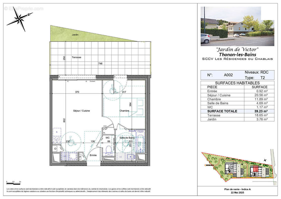 Appartement à THONON-LES-BAINS