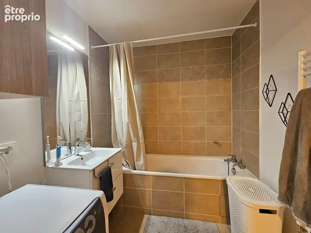 À vendre  montlhéry centre-ville  appartement 3 pièces  terrasse  2 parkings  résidence récente 2019 - photo 8