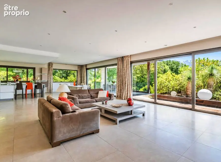 Meylan maison d'architecte contemporaine de plus de 300 m²  - Vue Belledonne & Piscine - photo 6