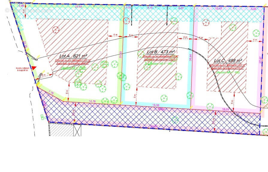 Terrain à BOISSETTES