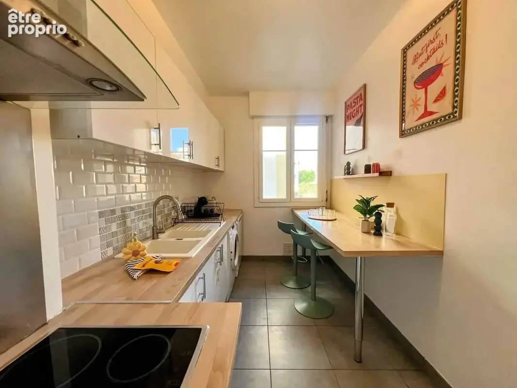 Nice ouest- 3 pieces de 82m en excellent etat - photo 7