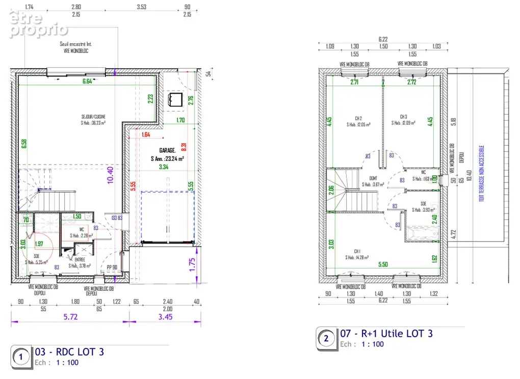 Maison NEUVE à vendre - Hypercentre Gruchet Le Valasse - 96 m² - 3 chambres - Garage - photo 3