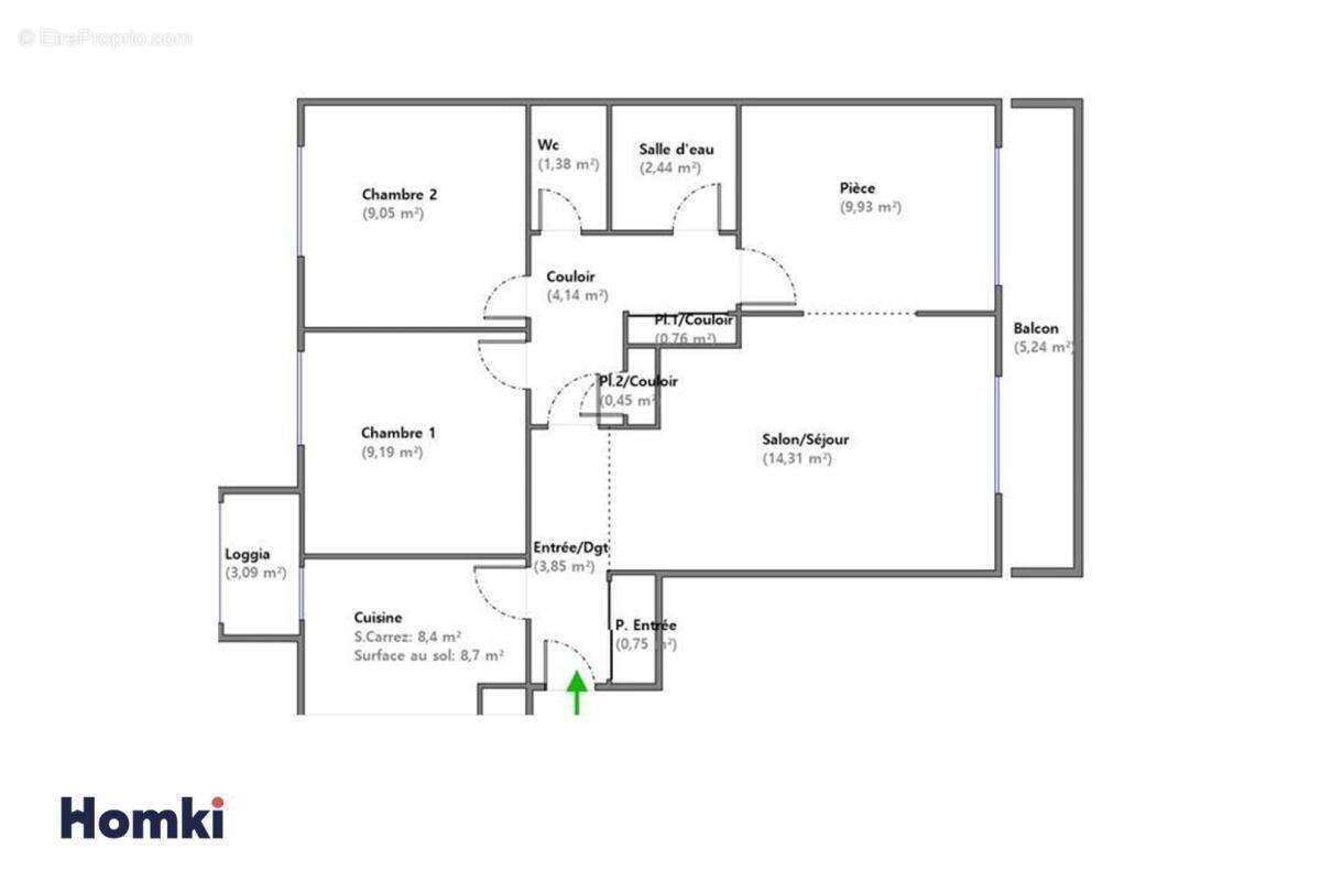 Appartement à NIMES