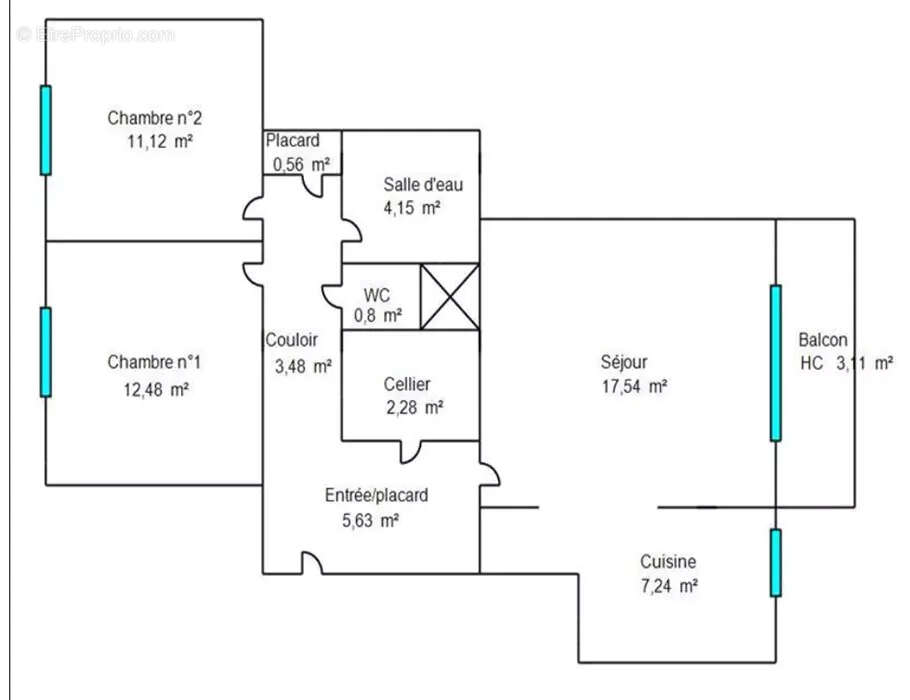 Appartement à BOIS-D&#039;ARCY