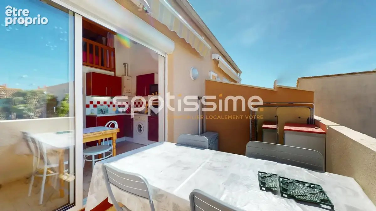 Appartement T2 avec mezzanine, terrasse et parking à vendre au Cap d'Agde  Secteur Pinède - photo 4