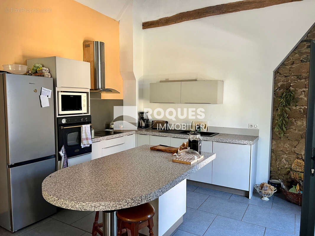 Maison à usage d'habitation avec dépendances, cour et jardin - photo 8