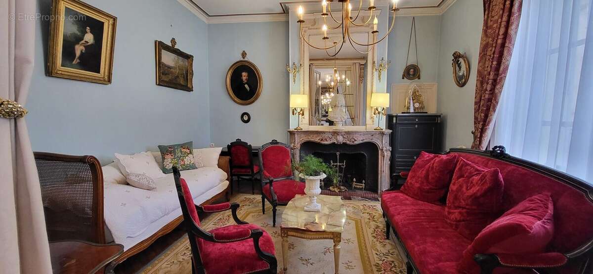 salon appart 1er étage - Maison à PROVINS