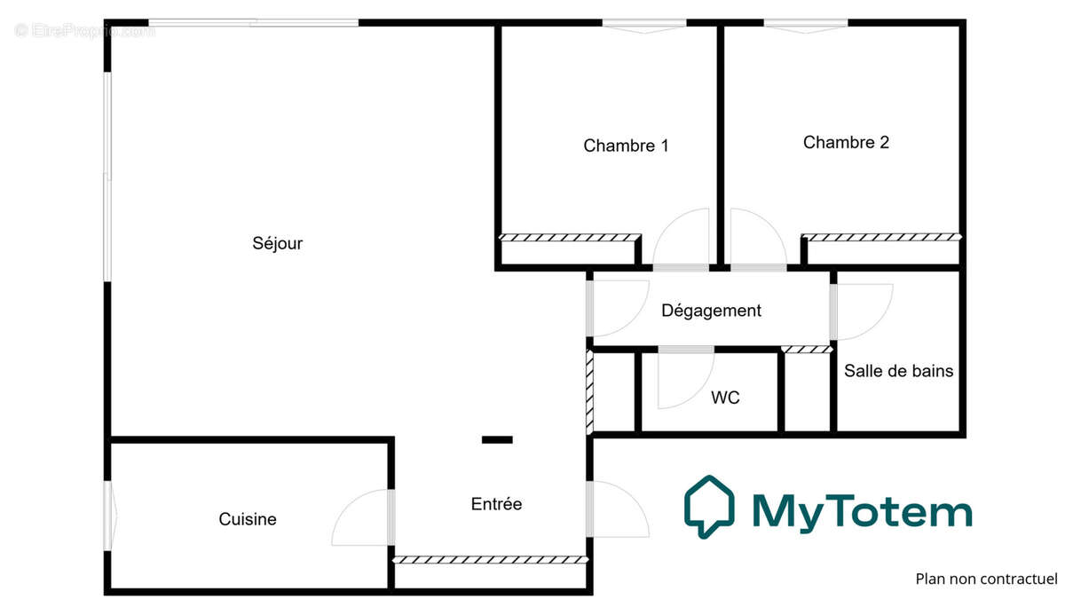 Appartement à COURBEVOIE
