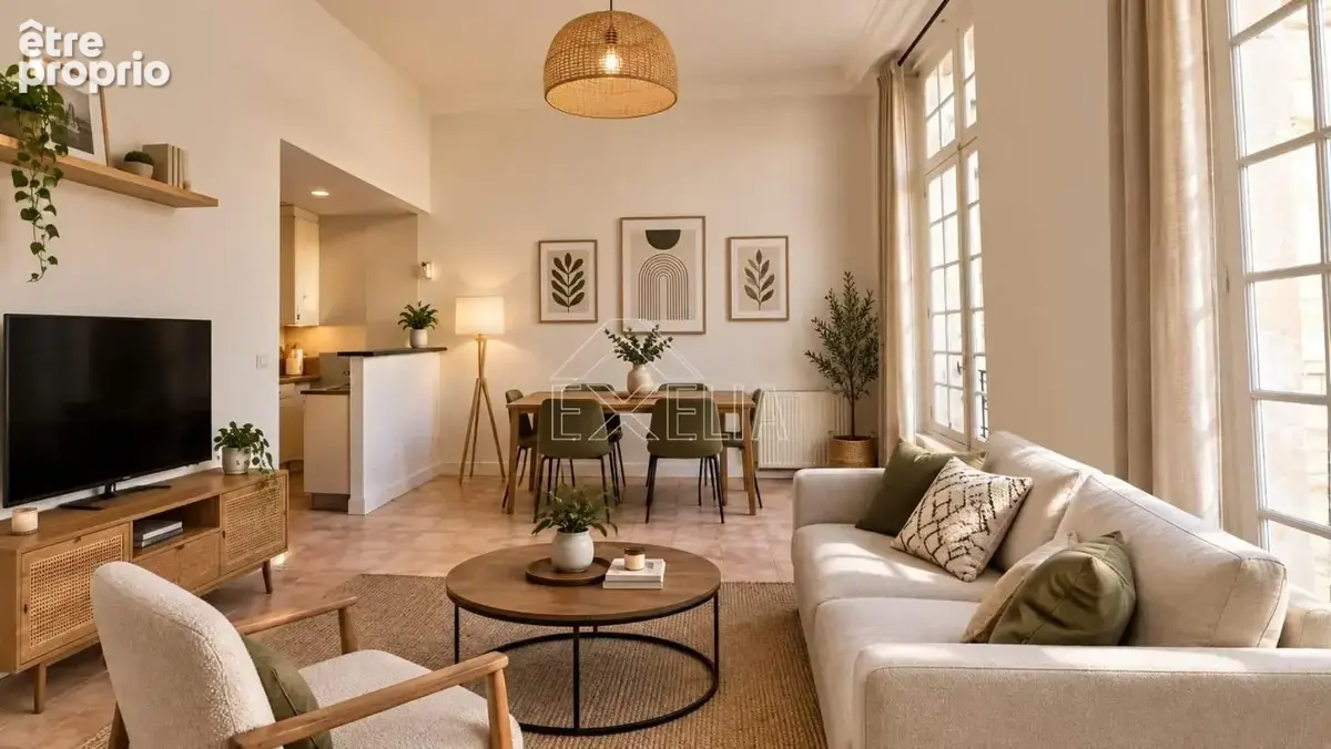 Appartement 2 pièces de 54 m² dans résidence historique au 1er étage à Mantes-la-Jolie - photo 2