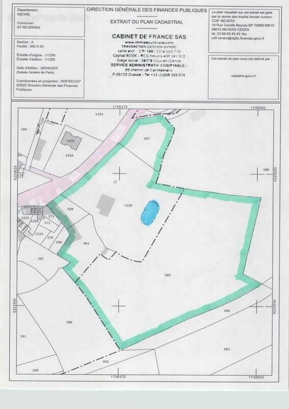 Maison à SAINT-REVERIEN