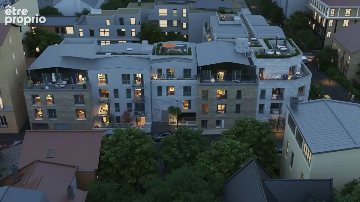 Derni̇er étage d'exception & frais de notaire offerts ! t4/5 de 86 m2 + 50 m2 de terrasses - photo 6