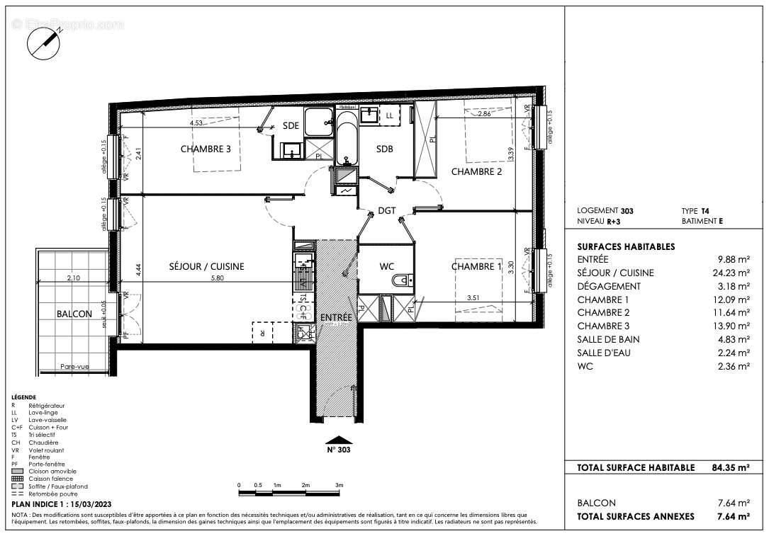 Appartement à TOULOUSE