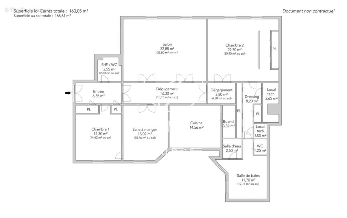 Appartement à PARIS-8E