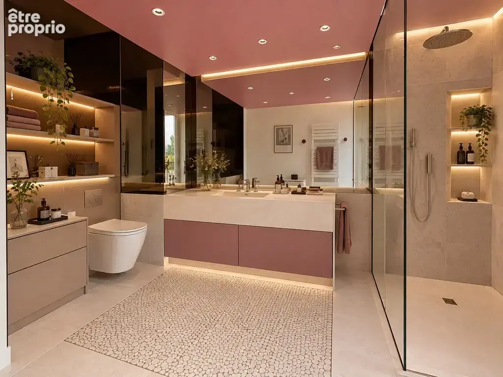 Penthouse de 86 m2 (pondéré) + cave + parking - photo 9