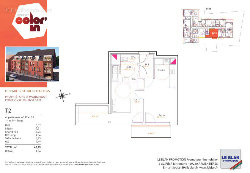 Appartement à WORMHOUT