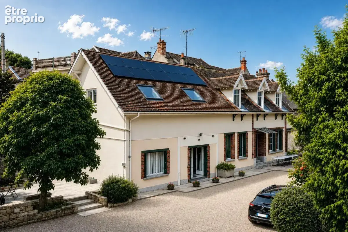 Propriété 2 maisons grand jardin gare a pied 191m²+206m² - photo 16