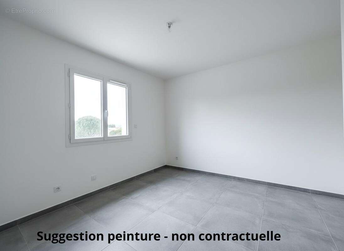 Suggestion peinture Chambre 2 - Maison à MONTELIMAR