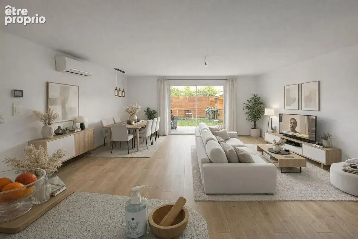 A Saint-Jory, maison T3 de plain-pied – Garage – Climatisation – Quartier calme - photo 2